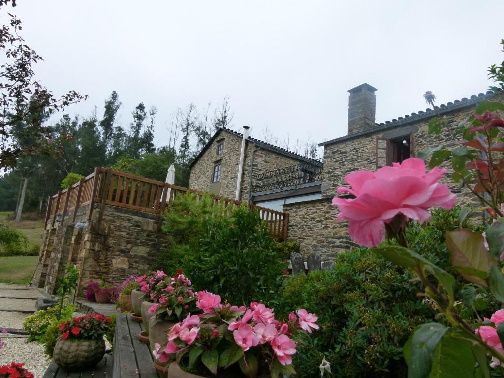 Penzion Casa Pineiro Monfero Exteriér fotografie